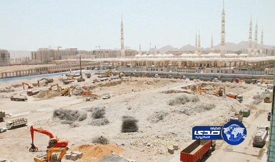 إنجاز 30 % من أعمال الهدم لتوسعة المسجد النبوي