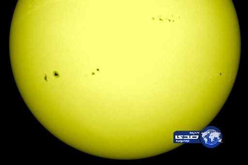 فلكية جدة: مراقبة بقع متناثرة على “فوتوسفير” الشمس