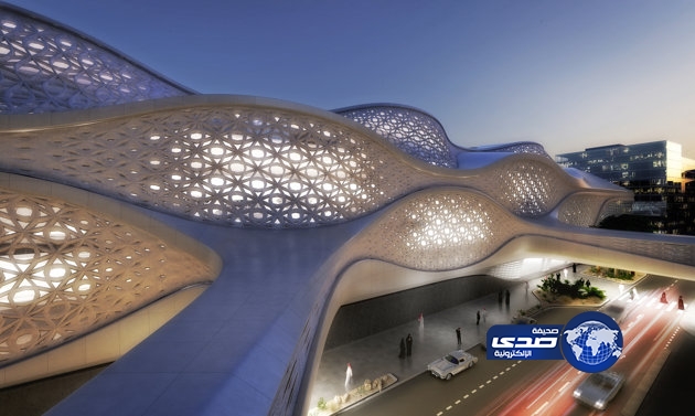 صور .. محطة مترو مركز الملك عبدالله المالي في الرياض