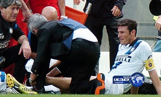 انتر ميلان يمدد تعاقد زانيتي المصاب لعام واحد