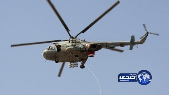 مروحية سورية تقصف وسط بلدة عرسال اللبنانية بالصواريخ