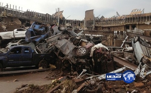 5 أشخاص قتلى الأعاصير في أوكلاهوما