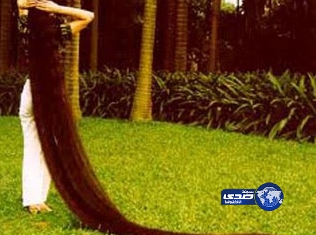 صاحبة أطول شعر عمرها 8 سنوات