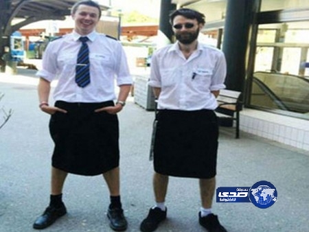 سائقو السويد يرتدون التنانير بسبب الحر