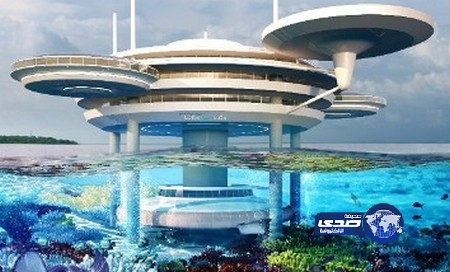 فندق تحت سطح الماء في جزر المالديف