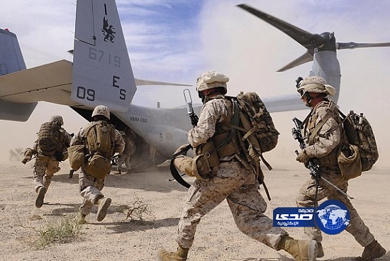 أمريكا ترسل 300 عنصراً من مشاة البحرية للأردن