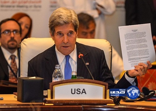كيري يؤكد على توسيع نطاق الدعم العسكري للمعارضة السورية