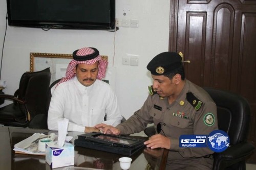 مرور العاصمة المقدسة يفعل جهاز البصمة للخدمات الإلكترونية