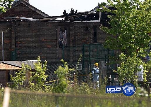 إحراق مدرسة إسلامية في لندن