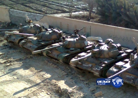 مصادر تؤكد وصول أكثر من 100 دبابة إلى الجيش الحر