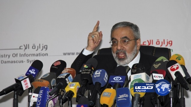 وزير سوري .. يهاجم الأمير “الفيصل” والسعودية سبب العنف بسوريا