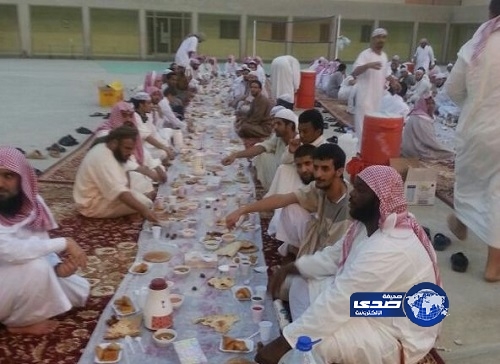 إفطار جماعي لنزلاء السجن العام بالطائف