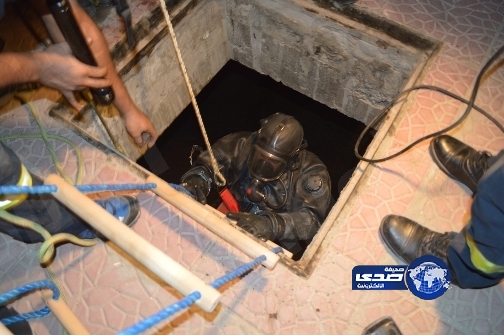 مصرع مقيم ثلاثيني داخل خزان صرف صحي بجده