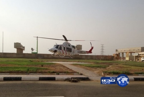 نجاح تجربة إنزال الإسعاف الجوي بمستشفى الملك فهد بجازان