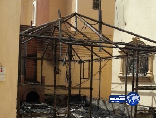 التماس كهربائي يتسبب بحريق في مبنى مكافحة المخدرات بالدرعية