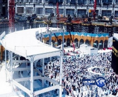 انتهاء مسار الطواف المعلق والمرحلة الأولى من توسعة المطاف في منتصف رمضان