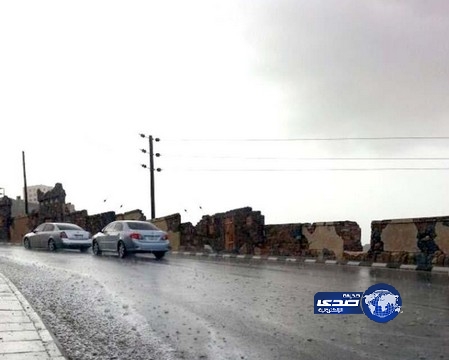 أمطار على منطقة الباحة