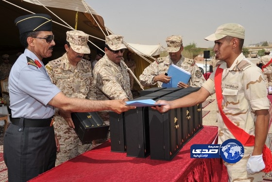 لواء الامن الخاص بالحرس الوطني يحتفل بتخريج دورة الفرد الأساسي