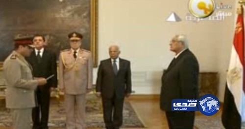 بالفيديو.حكومة المرحلة الانتقالية بمصر تحلف اليمين أمام عدلي منصور