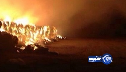 نشوب حريق بقسم الأعلاف بأحد أكبر مصانع الأحساء