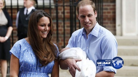 وليام وكيت يسميان مولودهما.. جورج الكسندر لويس