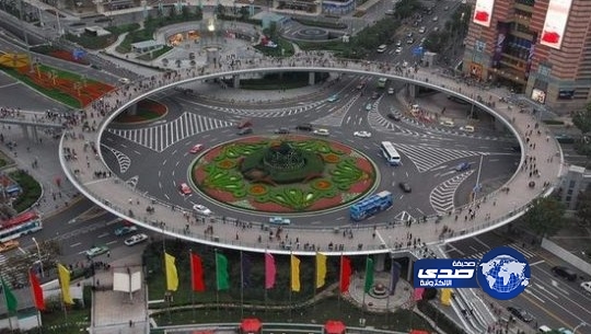 تصميم المطاف الجديد في الحرم المكي يشبة تصميم في مدينة بالصين