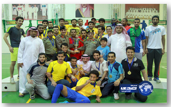 الجوازات بطلاً لدورة شهداء الواجب الأمنية