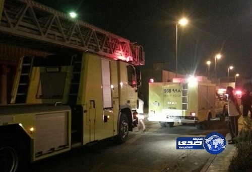 إصابة سيدة باختناق بسبب حريق نشب في منزل بالطائف