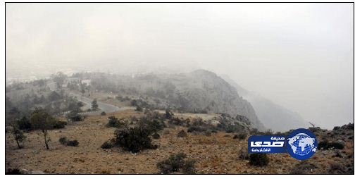 أمطار على منطقة الباحة