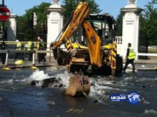 انفجار أنبوب مياه يعزل رئاسة وزراء بريطانيا