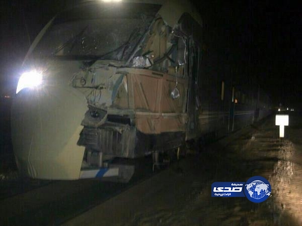 تصادم قطار مع “شيول” بالقرب من بقيق ينتج عنه وفاة قائد الشيول