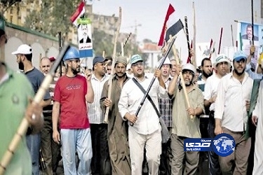 مسيرتان لمؤيدي الرئيس المعزول من رابعة العدوية الى قصر الاتحادية