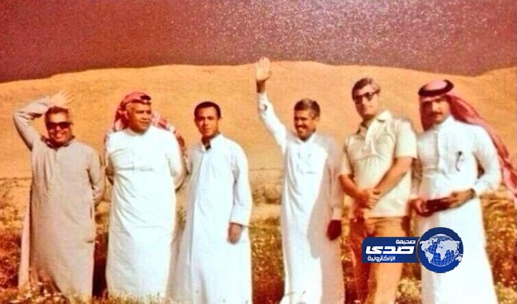 صورة نادرة للرئيس المصري المؤقت عدلي منصور خلال عمله بالمملكة