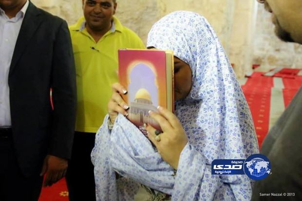 فضيحة أصالة نصري في المسجد الأقصى