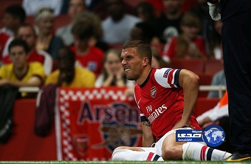 بودولسكي يغيب عن آرسنال لمدة 10 أسابيع