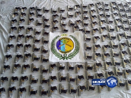 حرس حدود “الدائر” يحبط تهريب 311 قطعة سلاح