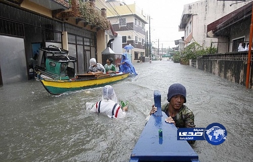 السيول تغمر مانيلا عاصمة الفيليبين وتشل نشاطها