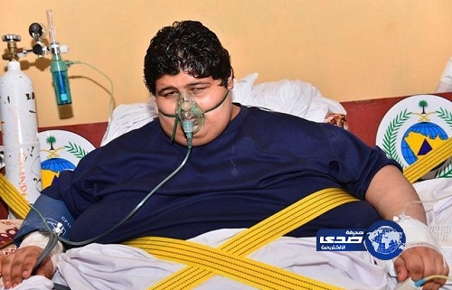 وصول المواطن شاعري لمدينة الملك فهد الطبية بالرياض