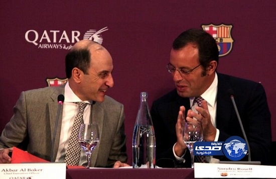 برشلونة يوقع عقد رعاية مع الخطوط القطرية