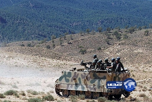 الجيش التونسي يجري عمليات عسكرية ضد مسلحين