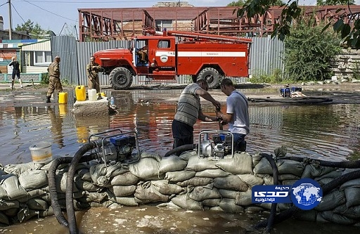 إجلاء 20 ألف شخص بسبب الفيضانات في روسيا