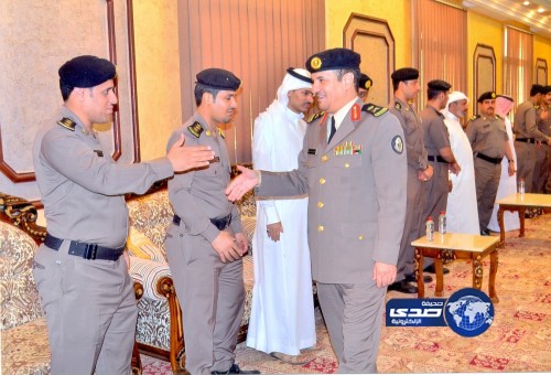 شرطة تبوك تقيم حفل معايدة