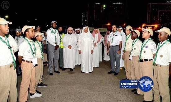 المركز الكشفي ” رسل السلام” يقدم خدماته لزوار طيبة في رمضان