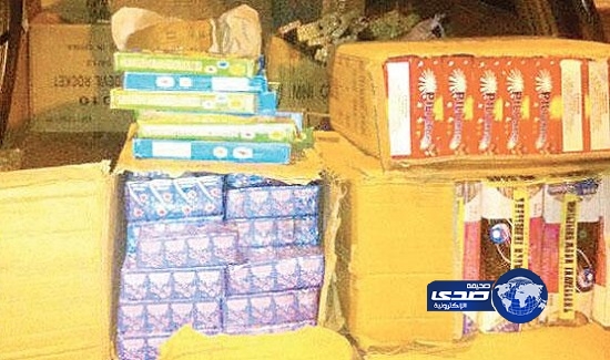 ضبط مخزن ألعاب نارية خطرة في جدة التاريخية