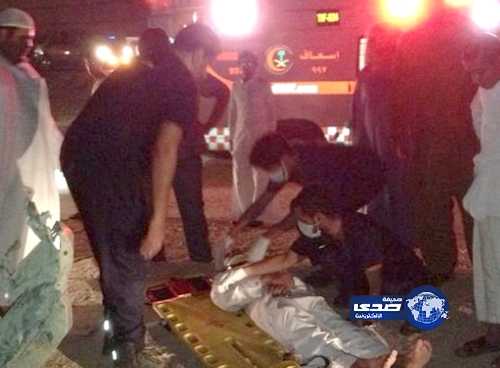 مدني الطائف يحرر قائد سيارة جيب وينقله للمستشفى