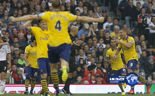 أرسنال يقهر فولهام بالثلاثة ويستعيد عافيته