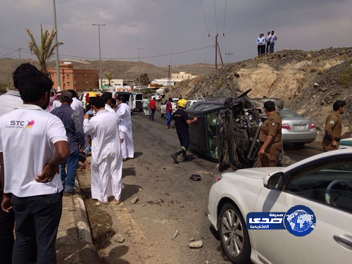 وفاة و10 إصابات حصيلة حوادث طريق “الباحة – العقيق”