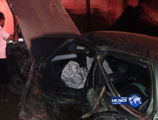 وفاة شخص وإصابة 3 في حادث انقلاب مركبة بوادي الأحسبة