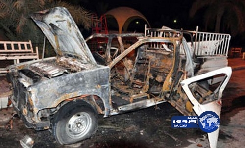 انفجار سيارة في مملكة البحرين عند سور حديقة يرتادها الاطفال