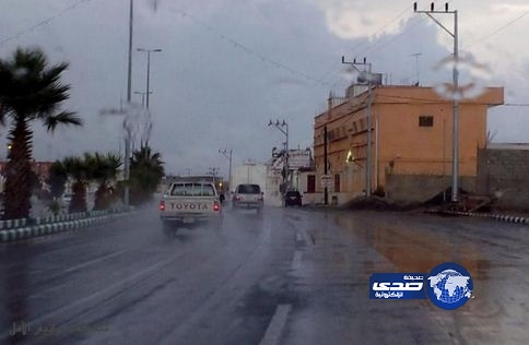 أمطار على منطقة الباحة